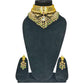 Gold & Green Kundan Pearl Choker Set with Earrings | Party & Wedding Jewelry